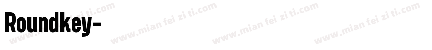 Roundkey字体转换