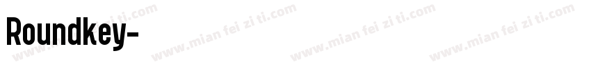 Roundkey字体转换