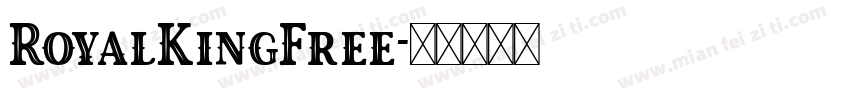 RoyalKingFree字体转换