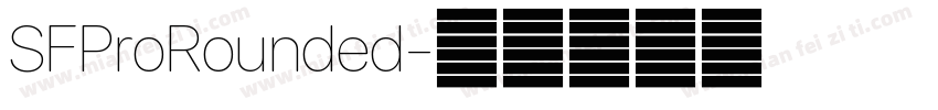 SFProRounded字体转换