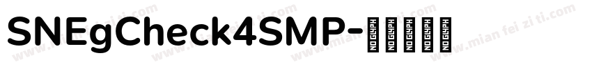 SNEgCheck4SMP字体转换