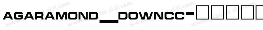 agaramond_downcc字体转换