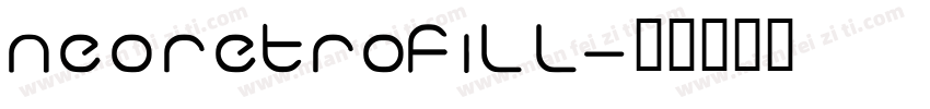 NEORetrofill字体转换