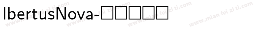 lbertusNova字体转换