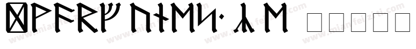 DwarfRunes1-z8eL字体转换