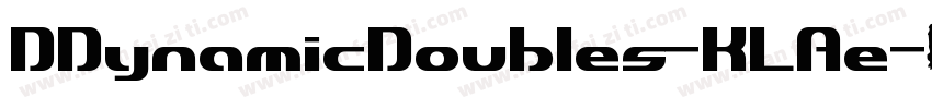DDynamicDoubles-KLAe字体转换