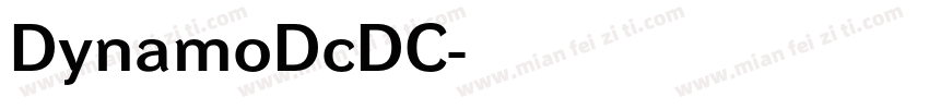 DynamoDcDC字体转换