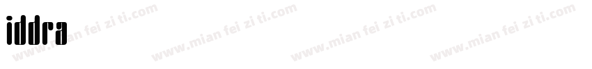 iddra字体转换