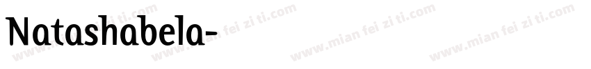 Natashabela字体转换