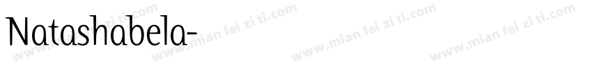 Natashabela字体转换