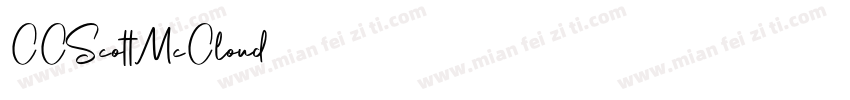 CCScottMcCloud字体转换