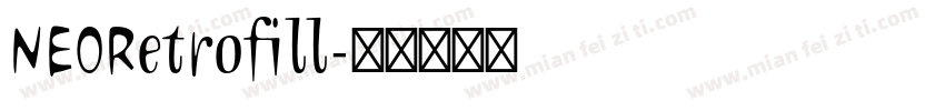NEORetrofill字体转换