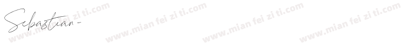 Sebastian字体转换