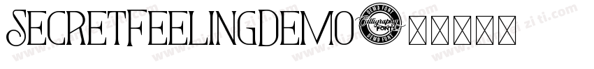 SecretFeelingDemo字体转换