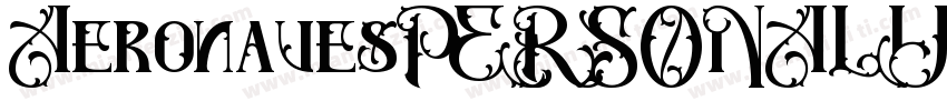 AeronavesPERSONALUSE字体转换