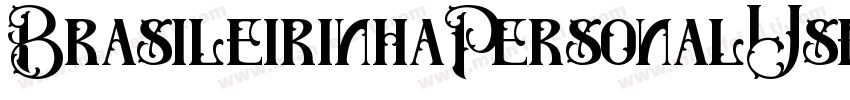 BrasileirinhaPersonalUseRegular-v5GE字体转换