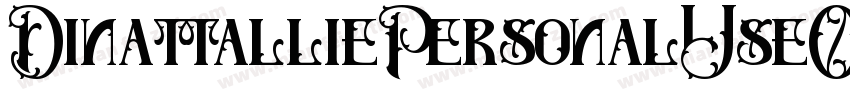 DinattalliePersonalUseOnly-6Ye6D字体转换