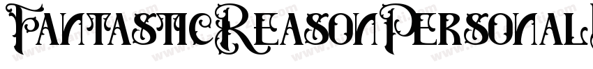 FantasticReasonPersonalUse-WyV2v字体转换
