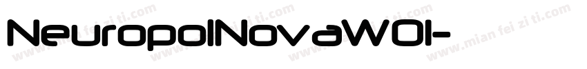 NeuropolNovaW01字体转换