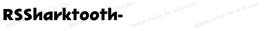RSSharktooth字体转换