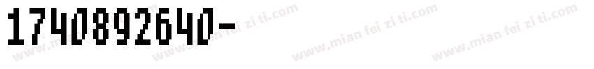1740892640字体转换