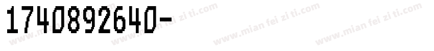1740892640字体转换