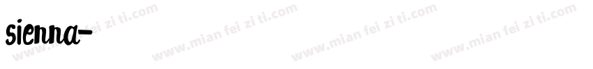sienna字体转换