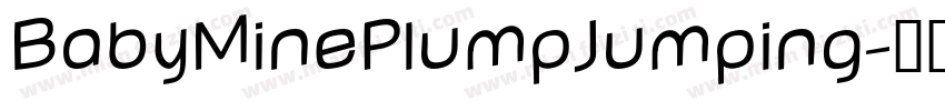 BabyMinePlumpJumping字体转换