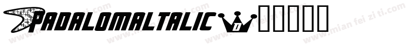 Padalomaltalic字体转换