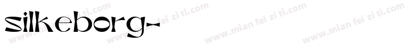 silkeborg字体转换