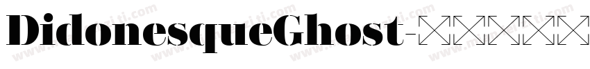 DidonesqueGhost字体转换