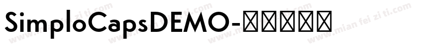 SimploCapsDEMO字体转换