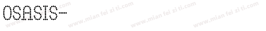 osasis字体转换