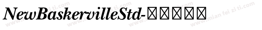 NewBaskervilleStd字体转换
