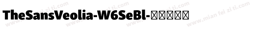 TheSansVeolia-W6SeBl字体转换