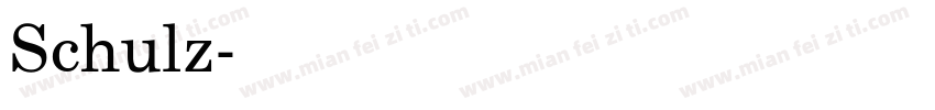 Schulz字体转换