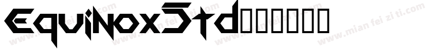 EquinoxStd字体转换