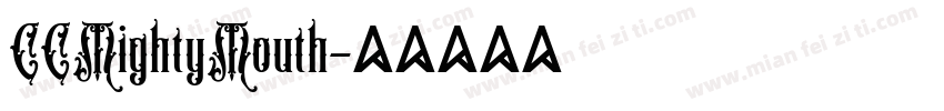 CCMightyMouth字体转换