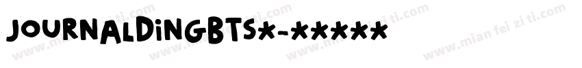 JOURNALDINGBTS3字体转换