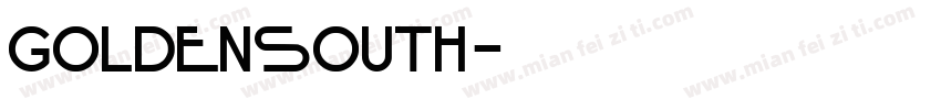 GoldenSouth字体转换