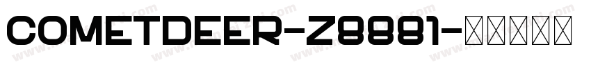 CometDeer-z8881字体转换