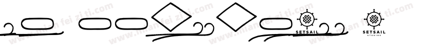 ByronRRSwash-Bold字体转换
