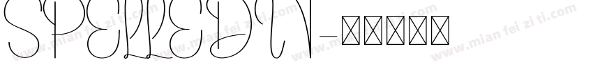 SPELLEDIT字体转换