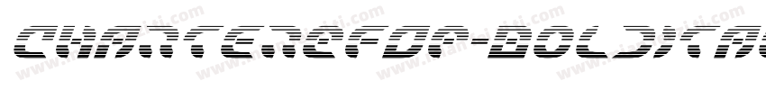 CharterEFOP-BoldItal字体转换