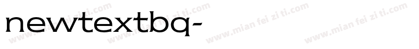 newtextbq字体转换