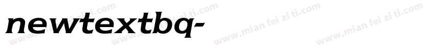 newtextbq字体转换