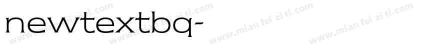 newtextbq字体转换
