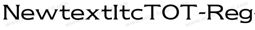 NewtextItcTOT-Reg字体转换