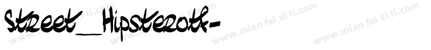 Street_Hipsterotf字体转换