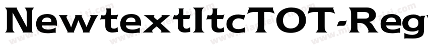 NewtextItcTOT-Regu字体转换